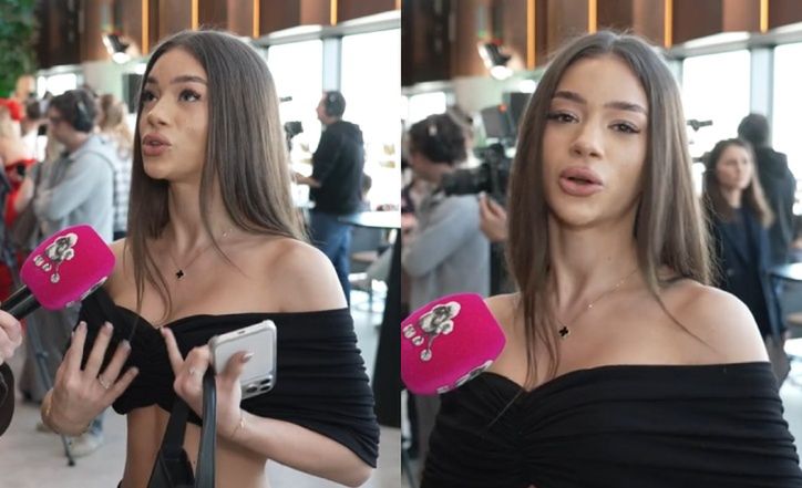 Dziewczyna Wojtka Goli mówi, jak sobie radzi z komentarzami, że jest "ŚREDNIO INTELIGENTNA": "Ja tam widziałam komentarze, że jestem słodka" (WIDEO)