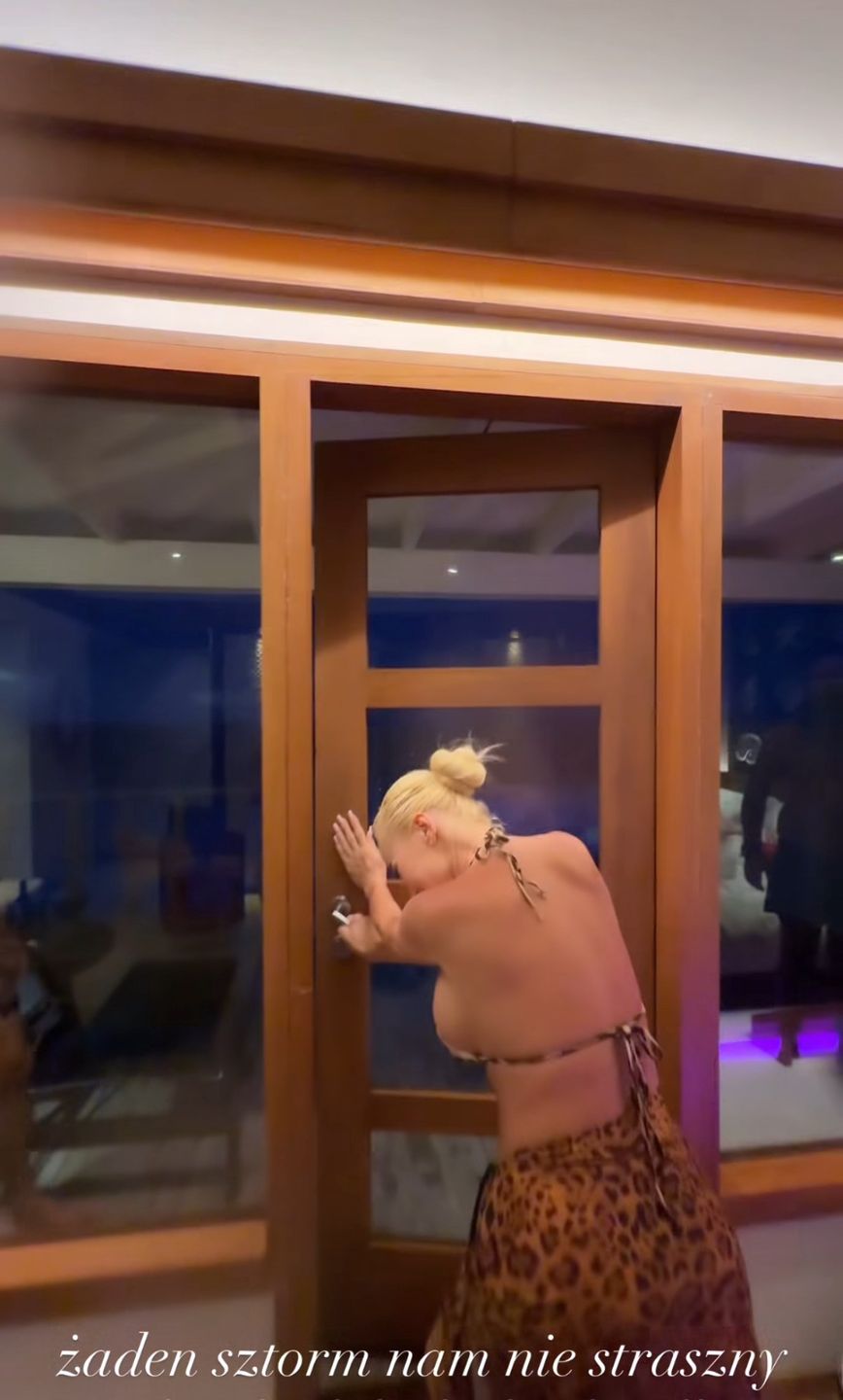 Izabela Macudzińska na Malediwach 