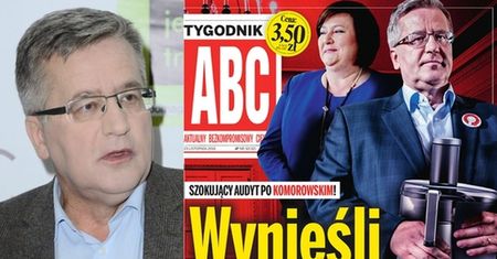"Tygodnik ABC" o Komorowskich: "Wynieśli nawet sokowirówkę"