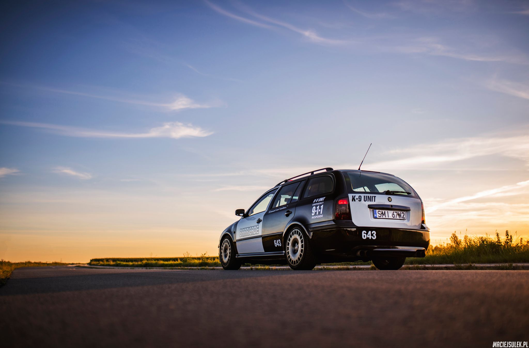 Skoda Octavia Decepticon Barricade