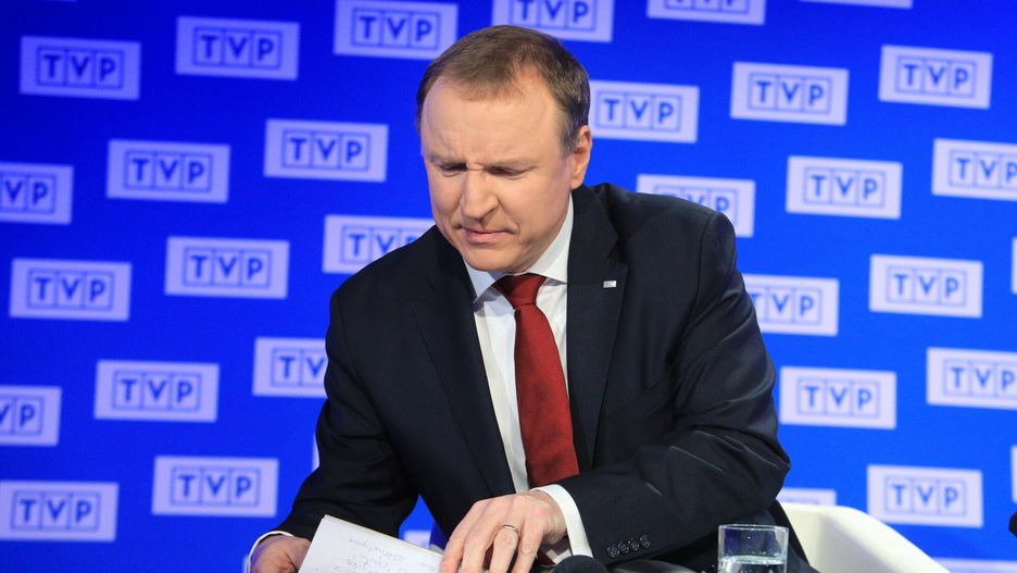 Prezes TVP Jacek Kurski