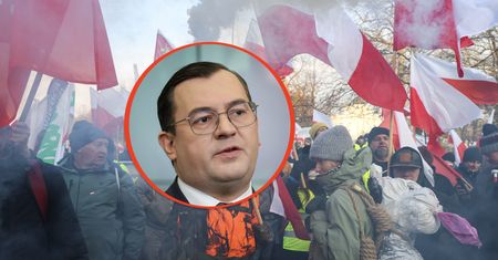 Zarzuty za rozlanie gnojowicy przed domem ministra rolnictwa