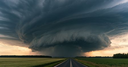Niż Justyna uderzy w Polskę. Będą gwałtowne burze, grad wielkości piłeczki i wiatr do 100 km/h