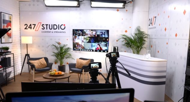 24/7Communication otwiera studio do nagrywania wideo i streamingu