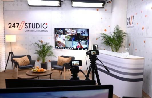 24/7Communication otwiera studio do nagrywania wideo i streamingu