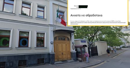 Rosjanie są zaskoczeni. Taki komunikat widzą na stronie ambasady