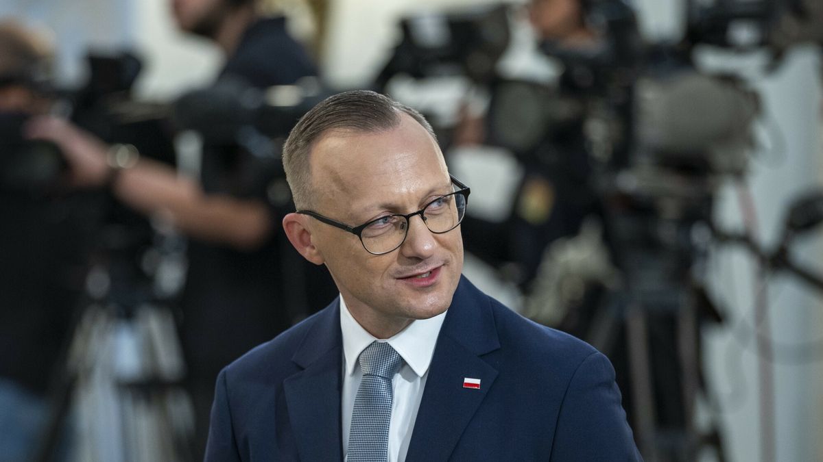 Powo?anie kierownictwa Kancelarii Prezydenta RP
07.08.2025 Warszawa Uroczystosc powolania kierownictwa Kancelarii Prezydenta RP przez Karola Nawrockiego fot. Andrzej Iwanczuk/REPORTER
N/z: Rafal Leskiewicz
Andrzej Iwanczuk/REPORTER