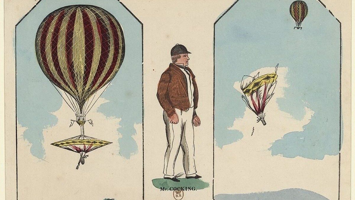 Robert Cocking oraz balon „Royal Nassau” 