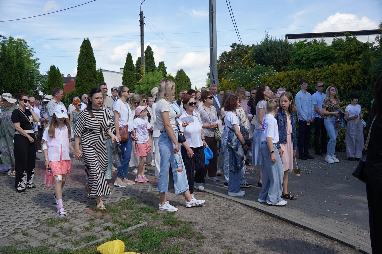 Boże Ciało, Procesja Parafia pw.  Św Rafała Kalinowskiego w Pile