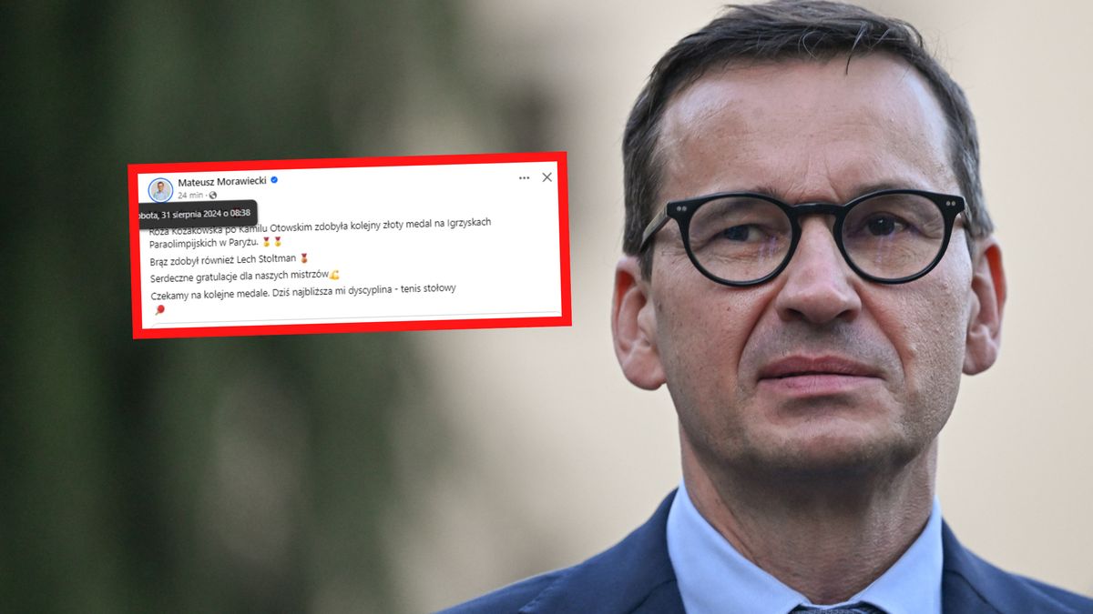 Wpadka byłego premiera Mateusza Morawieckiego