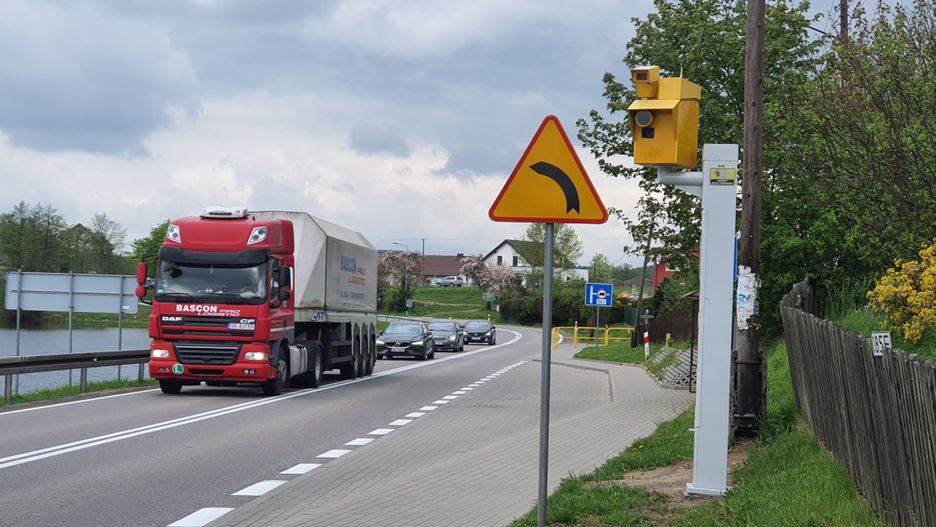 Fotoradar w Półcznie zanotował w tym roku rekordowe wyniki