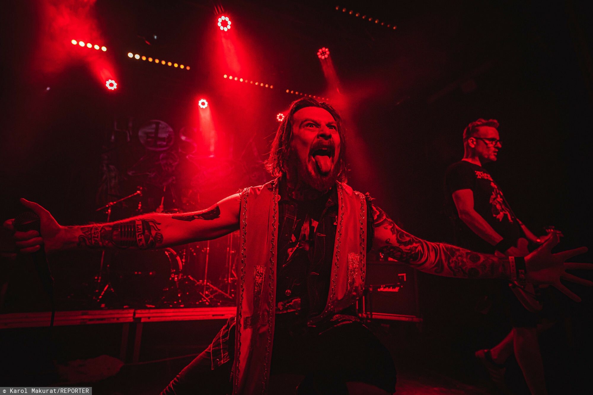 Koncert zespołu Hostia na Mystic Festivalu. Nz. Łukasz Pach