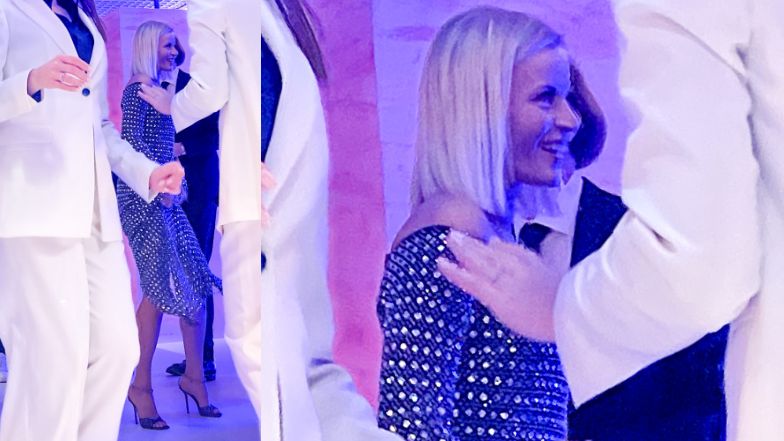 Małgorzata Foremniak baluje na parkiecie