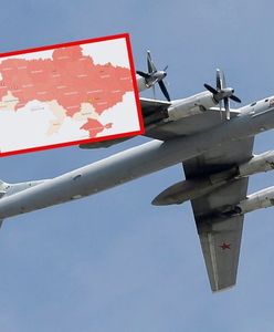 Zmasowany atak na Ukrainę. Rosjanie poderwali "Niedźwiedzie"