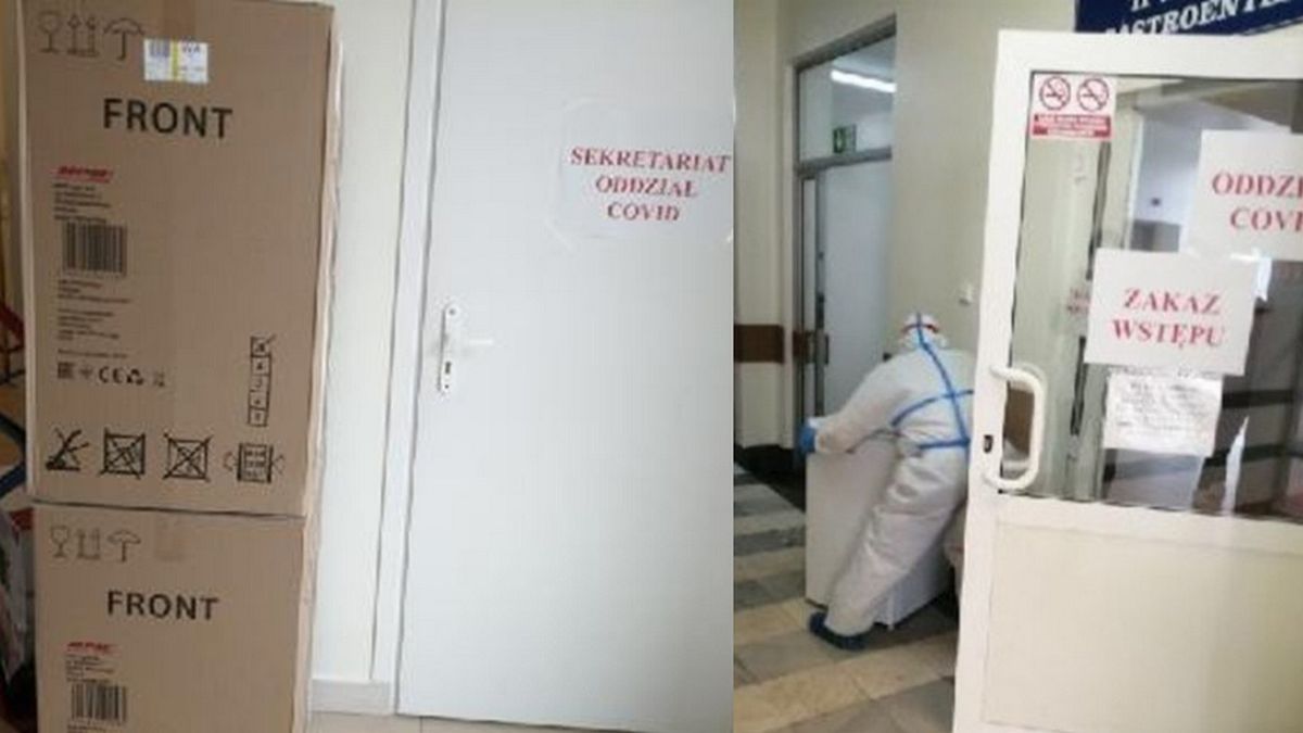 Lodówki i mikrofale dla szpitali 