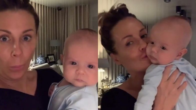 Małgorzata Rozenek delektuje się rodzinnymi chwilami z Henryczkiem