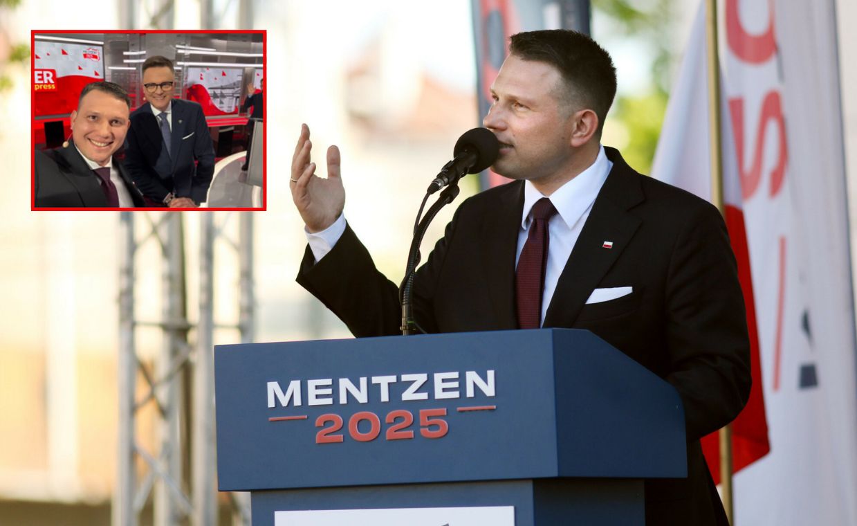 Hołownia i Mentzen. Wzajemne kpiny podczas debaty