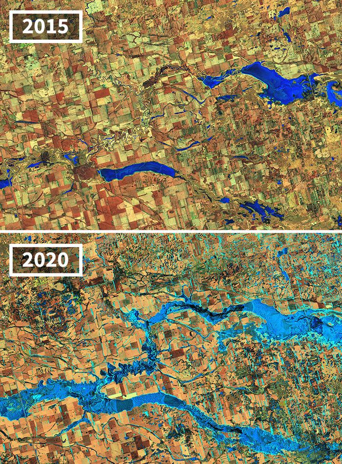 Zdjęcia NASA pokazują, jak zmienił się klimat przez lata 9