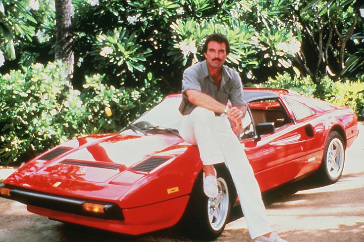 Magnum i jego Ferrari 308 GTB