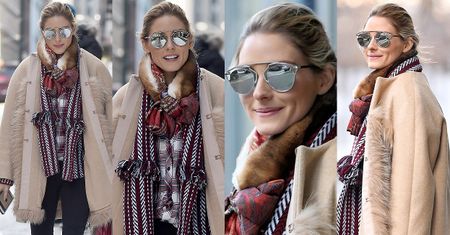 #TRENDY: Olivia Palermo w zimowej stylizacji