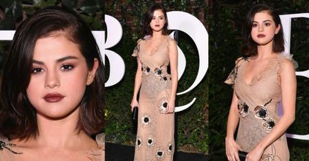 Selena Gomez w prześwitującej sukni za 80 tysięcy