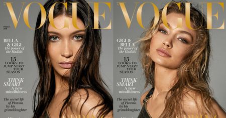 Siostry Hadid NAGO w sesji dla "Vogue'a"