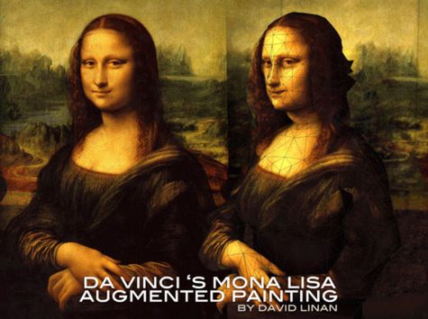 Mona Lisa w pełnym 3D