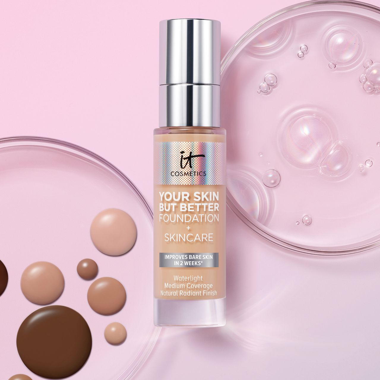 Odkryj nowość od IT Cosmetics! Your Skin But Better Foundation + Skincare to podkład, który pokocha Twoja skóra