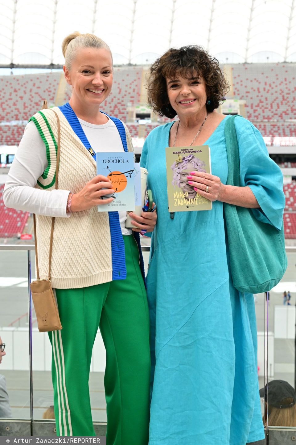 Dorota Szelągowska i Katarzyna Grochola