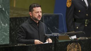 Zełenski nakłada sankcje. Za rosyjskie "wybory" w okupowanej Ukrainie