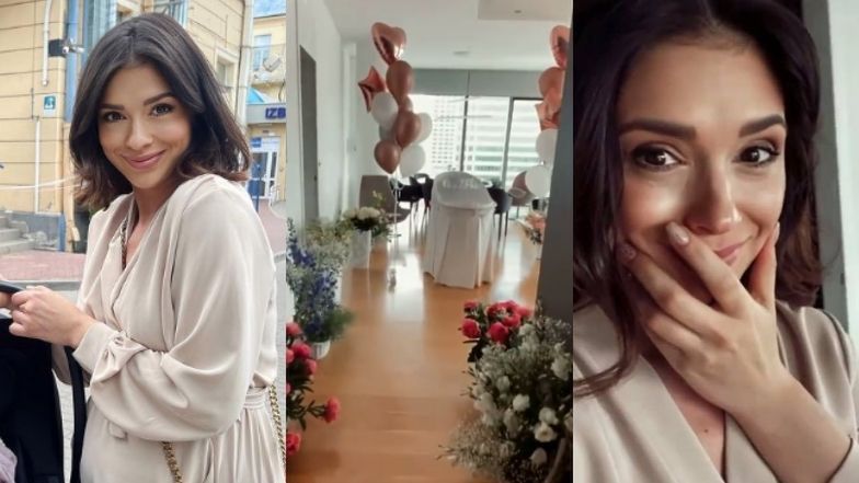 Klaudia Halejcio relacjonuje wyjście ze szpitala i pierwsze chwile córki w domu