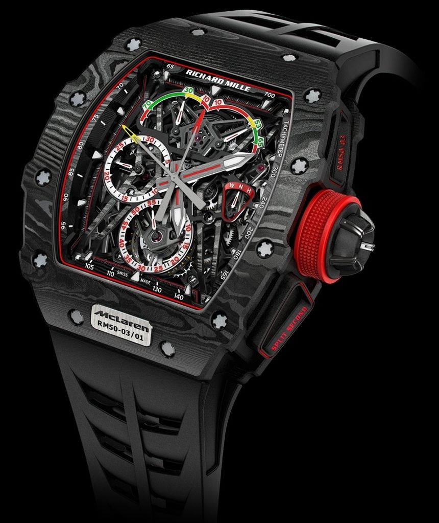 RM 50-03 McLaren F1: najlżejszy chronograf na świecie wyceniony na milion dolarów 3