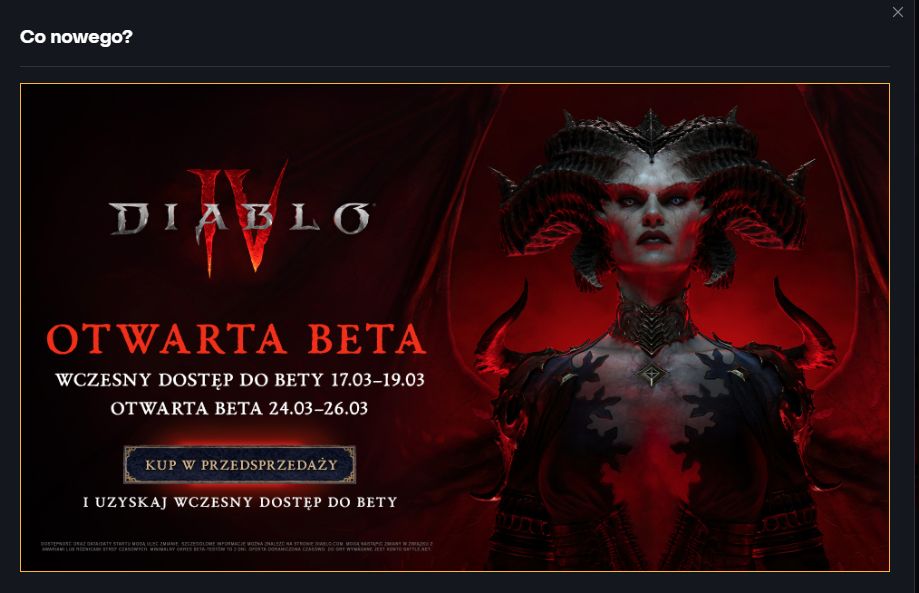 Diablo 4 i otwarte beta testy