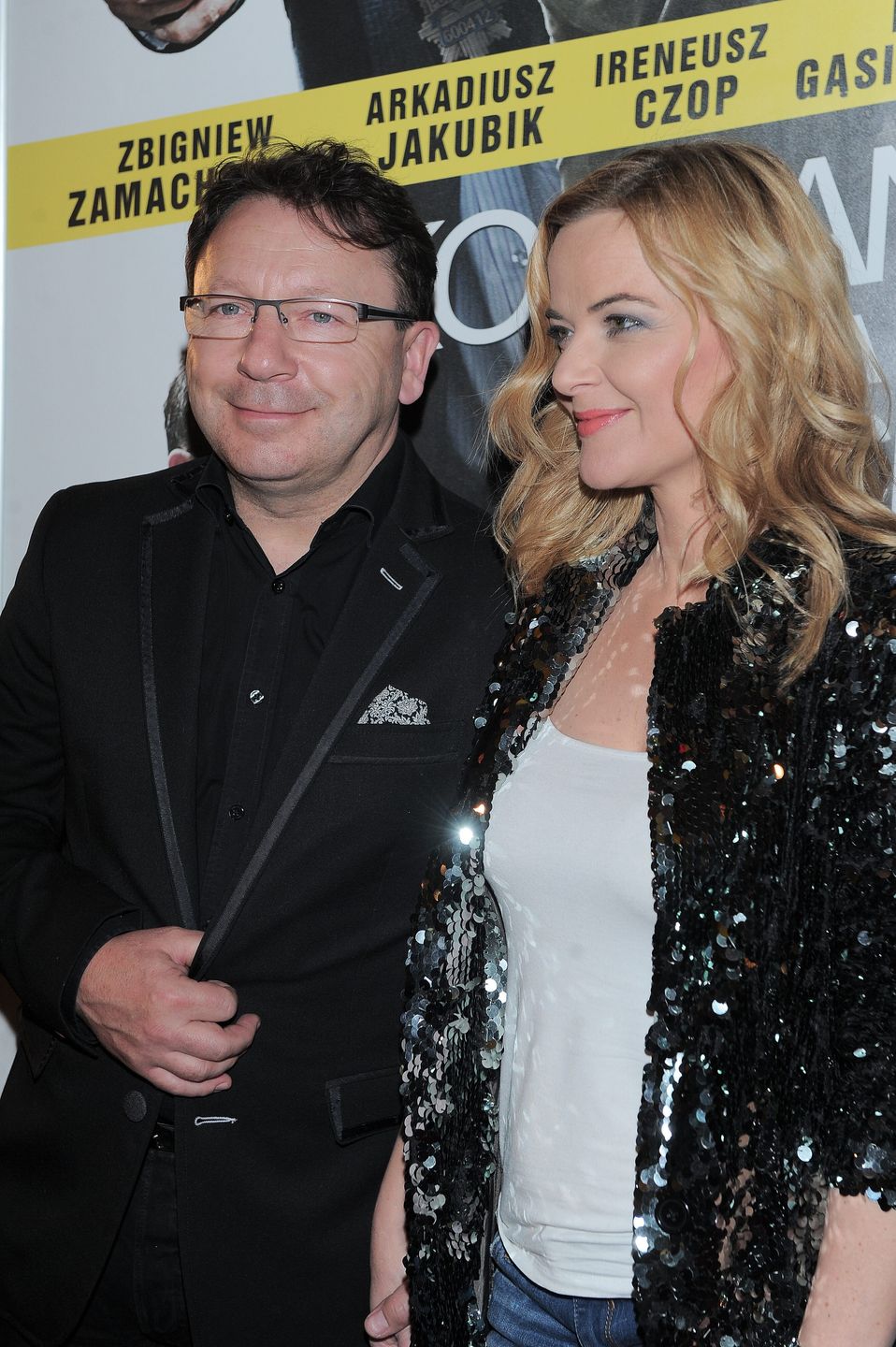 Monika Richardson i Zbigniew Zamachowski