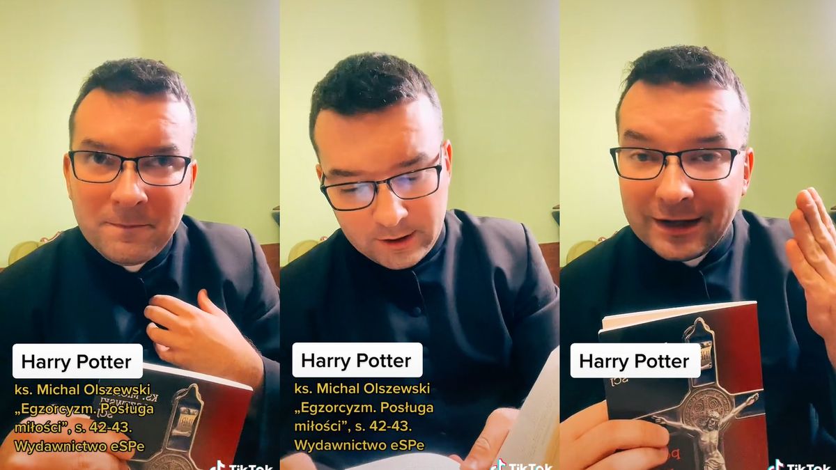 Ksiądz Jarosiewicz w końcu wypowiedział się na temat Harry'ego Pottera