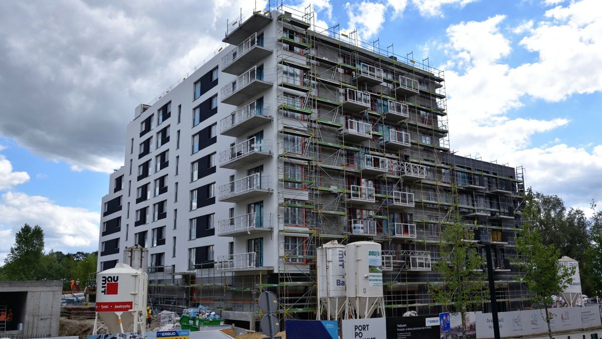 Stock BaMa
Fot. Bartlomiej Magierowski/EastNews. Wroclaw 2.09.2022. Nowe osiedle Port Popowice we Wroclawiu. N/z: budowa kolejnych mieszkan.
Bartlomiej Magierowski