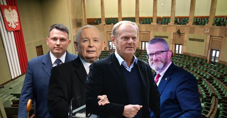 Cztery partie w Sejmie. Wyniki I tury przyniosłyby wstrząs