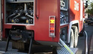 Narew. Pożar hali produkcyjnej w firmie Pronar