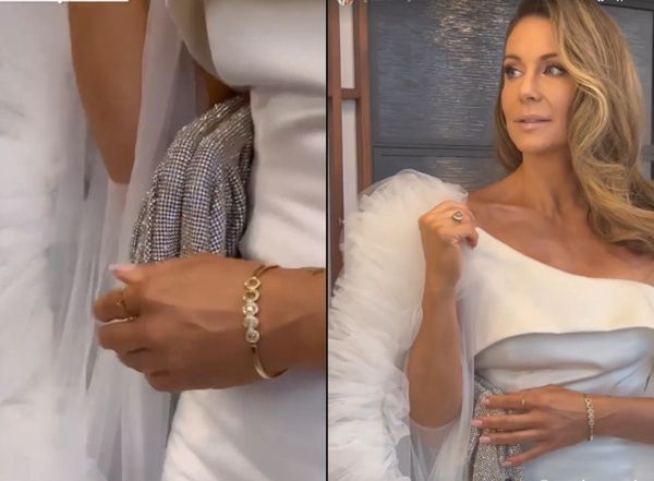Małgorzata Rozenek na balu dobroczynnym Omeny Mensah i Rafała Brzoski