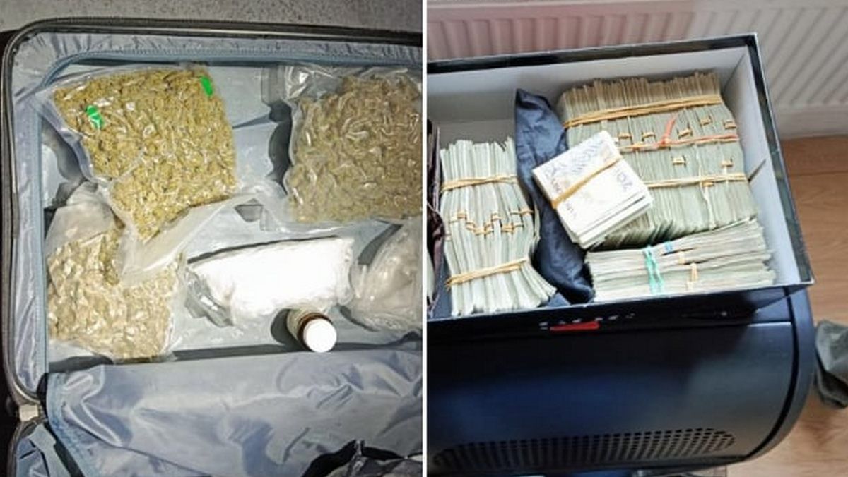 Ciechanów: Policja zatrzymała mężczyznę z ponad 1,6 kg narkotyków