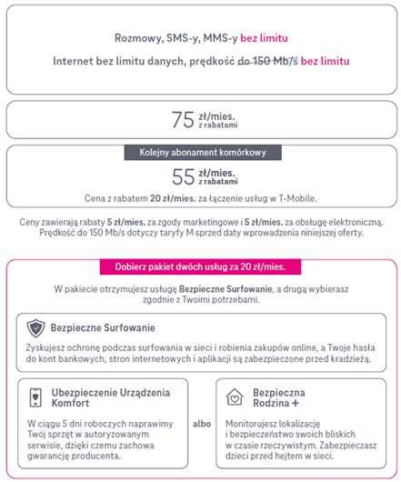 Oferta T-Mobie