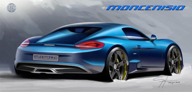 StudioTorino Moncenisio - nowe szaty Porsche Caymana