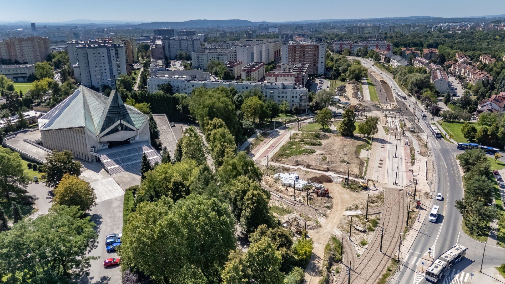 Budowa linii tramwajowej do Mistrzejowic w Krakowie