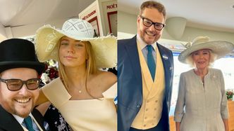 Jan Lubomirski-Lanckoroński szczyci się  zdjęciem z królową Camillą na Royal Ascot. Powiało wielkim światem?