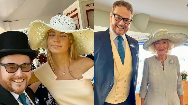 Jan Lubomirski-Lanckoroński na Royal Ascot