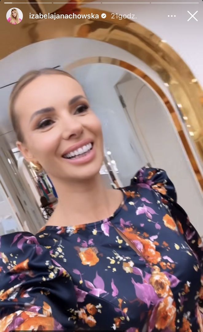 Izabela Janachowska zachwyciła w nowej sukience 