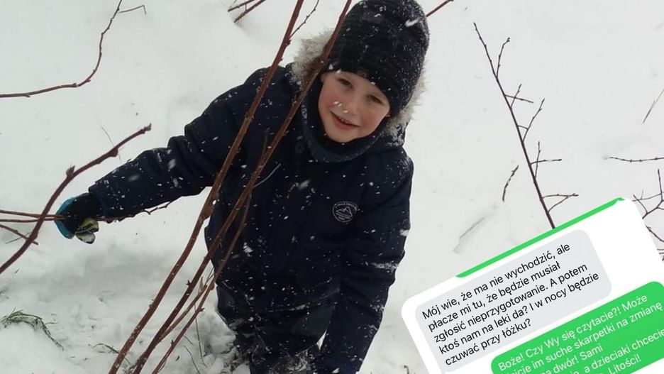 Syn Darii regularnie wychodzi na dwór z klasą