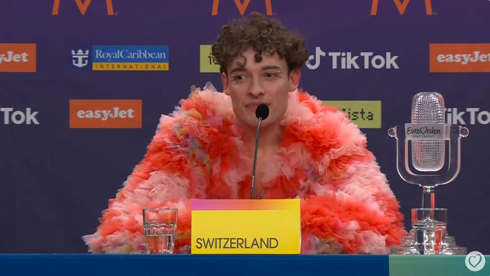 Eurowizyjne trofeum Nemo uległo uszkodzeniu. Wymowne słowa na konferencji