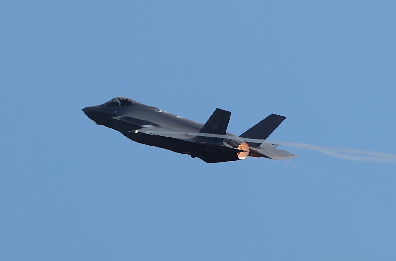 Myśliwiec F-35 Lightning II (Photo by Dursun Aydemir/Anadolu Agency via Getty Images)