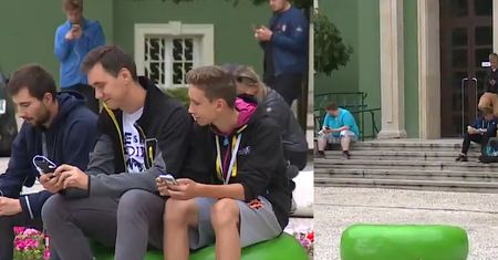 W Szczecinie powstały... siedziska dla łowców Pokemonów